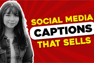 do social media copywriting and manage your profile