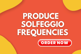 compose solfeggio frequencies with meditation music for commercial use