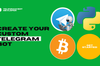 create your custom telegram bot using python and nodejs