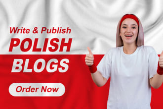 write and publish guest post on polish blogs