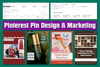 do pinterest pins design marketing management setup SEO to grow your business