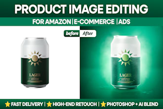 retouch product images for amazon ecommerce and ads