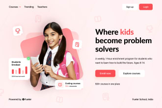 create high converting landing page or sales funnel for lead generation