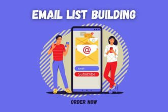 build custom email list, prospects list database