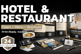do for hotel, print design and layouts for all advertising