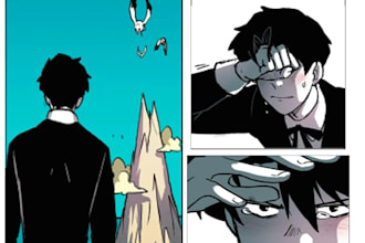 Best Price!  help me with comic art for your film, animation, and videos