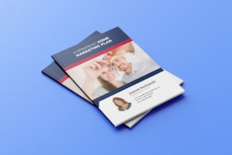 design clean PDF layout ebook, document cookbook, manual, lead magnet, brochure