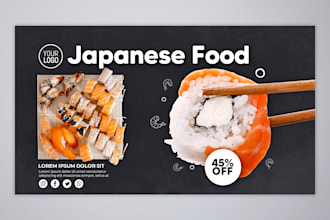 create premium quality web banner designs for you