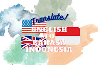 translate english to bahasa indonesia perfectly