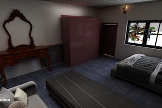 do the interior design