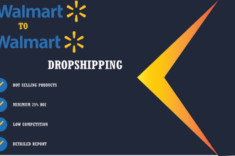 do walmart to walmart dropshipping store management