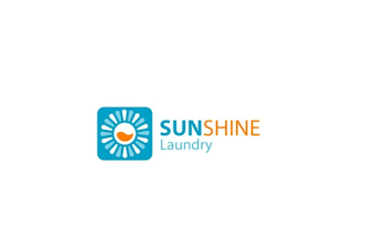 design high quality sunshine laundry logo with free revisions