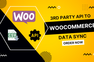 integrate third party API to your woocommerce website