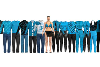 make 3d clothing in clo3d fashion design