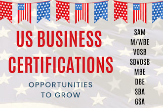 help you acquire US minority business certifications