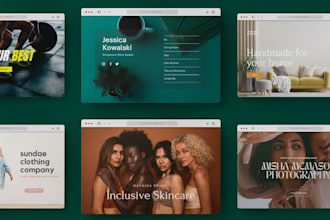 design or redesign branded dropshipping store on shopify