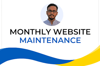 do monthly maintenance of your wordpress website