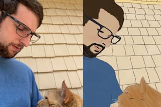 create line art based on your image