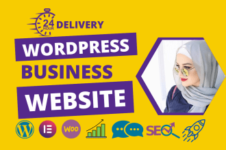 develop a business wordpress website on godaddy bluehost hostinger namecheap