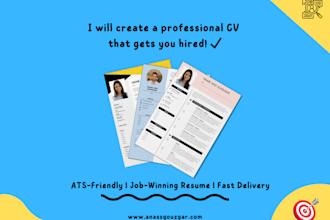 create custom digital resume or CV video portfolio