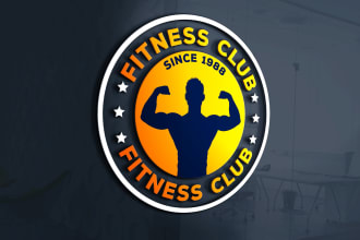 design modern fitness, health, sports, warrior, and gym logo