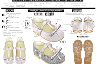 create a collection of childrens shoes baby fashion