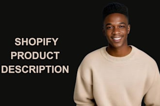 write SEO product description for shopify, etsy, and amazon