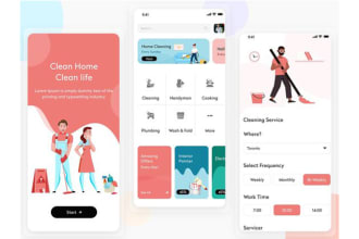 develop home cleaning service app for android and ios