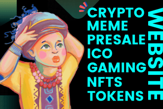 build crypto, nfts, ico, presale website in wordpress