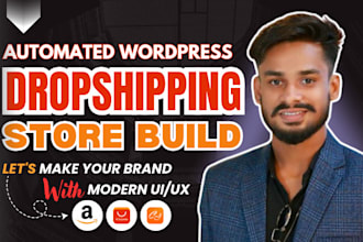 build high conversion wordpress woocommerce dropshipping store or website