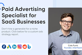 get saas businesses qualified leads via paid advertising