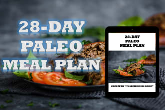 give you a 28 days paleo meal plan
