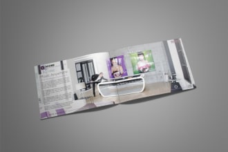 do a professional trifold or bifold brochure in 6 hours and unlimited revisions