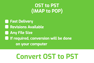 convert your ost file to pst