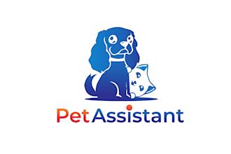 make professional cat, dog or cute animal pet logo design