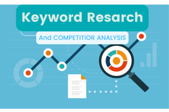 do SEO keyword research and competitor analysis