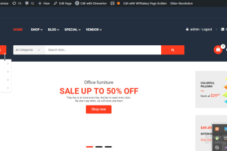 develop and design a joomla website