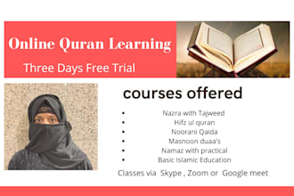 be your online quran teacher quran tutor