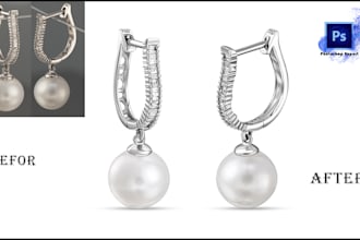 do your jewelry images editing and shine with high end retouching