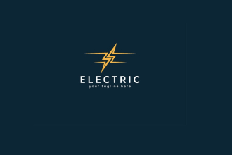 design creative electric logo for you in just 1 day