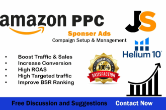 do amazon ppc campaign, amazon ppc management and amazon ppc optimization