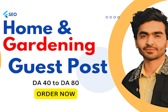 do home and gardening guest post on high authority websites