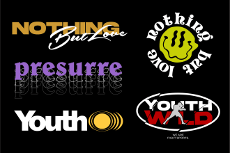 design a simple urban streetwear brand logo design