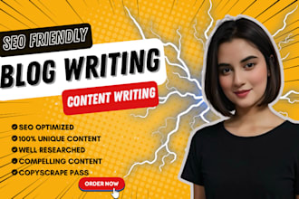 write SEO article blog posts on gardening, tech, pets, and fitness niches
