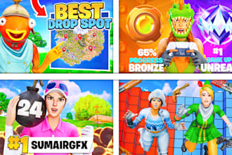 design eye catching fortnite thumbnail