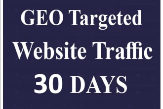 genrate organic website traffic
