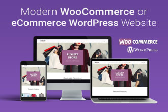 design woocommerce website travel agency website esport gaming website