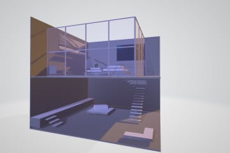 do 3d space, real time, low poly, VR, metaverse, spatial, roblox, and wearables
