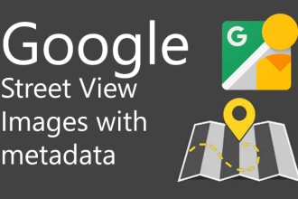 provide google street view images for data labeling