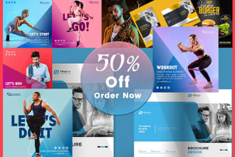 design social media post, ads fb ads, banner